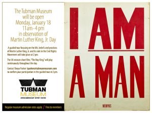 Tubman Museum Martin Luther King, Jr. Day